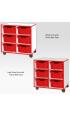 Jaz Storage Range - Double Width Deep Tray Units - view 6