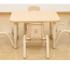 Elegant Rectangle Table - 4 Seater (800 x 600mm)  - view 3