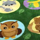 Woodland Animals Placement Carpet - 3m x 3m - view 3