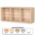 Wall Mountable x12 Space Pigeonhole Unit - view 1