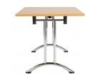 Rectangular Union Folding Table - 1400 x 700mm - view 2