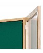 Decorative Beech Wood Frame Tamperproof Noticeboards - view 2