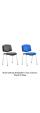 ISO Chrome Frame Chair With Vinyl Seating - view 4