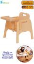 Wooden Stacking Sturdy Feeding Chair - view 1