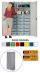 Lockable Tray Storage / Teacher Cupboard - 18 Deep Trays - 1830mm - view 1