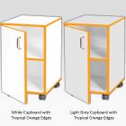 Jaz Storage Range - Single Width Cupboard - view 5