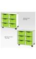 Jaz Storage Range - Double Width Deep Tray Units - view 2