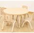 Elegant Round Table - 4 Seater (800mm)  - view 2