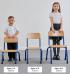 Milan Stacking Classroom Chair - view 1