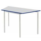 Cast Pu Edged Trapezoidal Classroom Table with Melamine Top - view 2