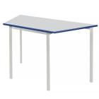 Cast Pu Edged Trapezoidal Classroom Table with Melamine Top - view 2