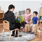 Wooden Stacking Low Teacher Chair - view 4