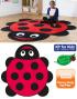 Back To Nature Ladybird Shaped Indoor Carpet - 2m Diameter - view 1