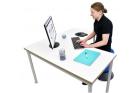 WorkSpace Corner Unit Table - L1200 x W1200mm - view 3