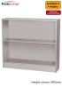 Sturdy Storage - Grey 1000mm Wide Bookcase - view 1