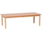 Large Rectangle Melamine Top Wooden Table - 1500 x 695mm - view 1