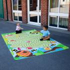 Back To Nature Bee Maze Outdoor Mat - 2m x 3m - view 1