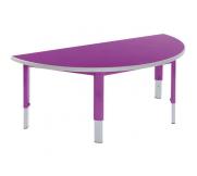 Startright Semi Circular Height Adjustable Table - view 2