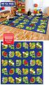 Back to Nature Square Bug Placement Rug - 3m x 3m - view 1