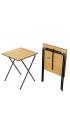 Z-Lite Premium Saftey Folding Exam Desk 600mm x 600mm - view 2