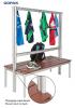 GOPAK Enviro 1600mm Changing Room Bench with Standard hooks - view 2