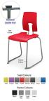 Hille SE Classic Ergonomic Chair with Skid Base - view 1