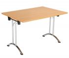 Rectangular Union Folding Table - 1200 x 700mm - view 1