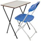 40 Z-Lite Premium Folding Exam Desks With Trolley Set - view 3