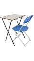 40 Z-Lite Premium Folding Exam Desks With Trolley Set - view 3