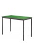 Classroom Contract Spiral Stacking Rectangular Table - Spray Polyurethane Edge - view 2