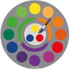 Decorative Colour Wheel Carpet - view 2
