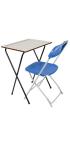 40 Z-Lite Folding Exam Desks With Trolley Set - view 4