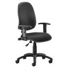 Eclipse 1 Lever Task Operator Chair With Height Adjustable Arms - view 1
