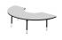 Laminated Half Circle (Arc) Table - view 3