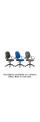 Eclipse 1 Lever Task Operator Chair With Loop Arms - view 4