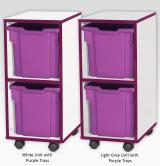 Jaz Storage Range - Single Width Jumbo Tray Units - view 6