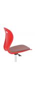 Origin Lotus Task Stool - Nylon Base/Glides with Upholstered Seatpad - view 2