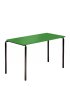 Contract Classroom Slide Stacking Rectangular Table with Matching ABS Thermoplastic Edge - view 3