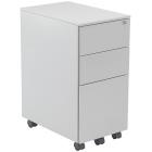 Talos Under Desk 3 Drawer Slimline Mobile Pedestal - view 1