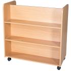 Double Sided Mobile Bookcase - view 2