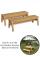 Outdoor Wooden Bench - Set of 2 - view 1