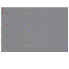 Essentials Rainbow Stars Indoor/Outdoor Carpet - 3m x 2m - view 2