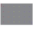 Essentials Rainbow Stars Indoor/Outdoor Carpet - 3m x 2m - view 2