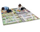 Small World Road Map Set 1 Indoor / Outdoor Carpets (Set of 4) - 1m x 1m Each - view 3