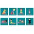 Yoga Position Indoor/Outdoor Mini Placement Mats (with Free Holdall) - view 2