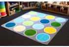 Lake Circles Placement Carpet 2m x 2m - view 2