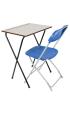 24 Z-Lite Premium Folding Exam Desks With Trolley Set - view 3