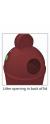 42 or 52 Litre Monster Litter Critter Bin - Maroon - view 2