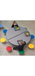 Spaceright Circular Folding Table Seating Unit - view 2