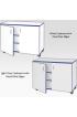 Jaz Storage Range - Triple Width Cupboard - view 3